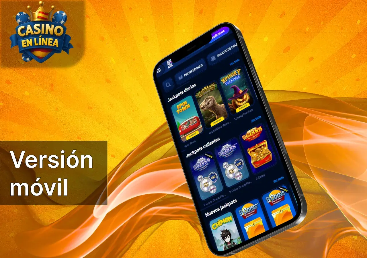 La versión móvil está adaptada para un funcionamiento estable en dispositivos móviles.