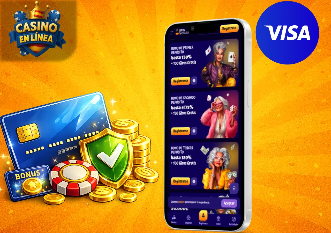 Ventajas de usar Visa en casinos online con seguridad y bonos visibles